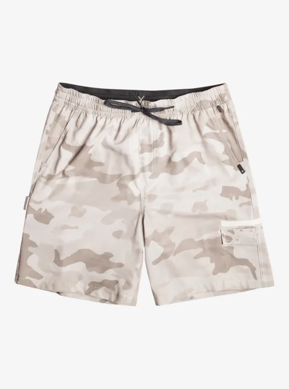 Taxer Cargo 18" Amphibian Boardshorts - Birch sold by Quiksilver