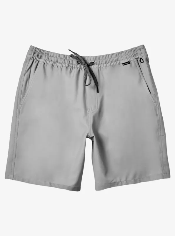 Boys 2-7 Taxer Amphibian 13" Hybrid Shorts - Quarry sold by Quiksilver
