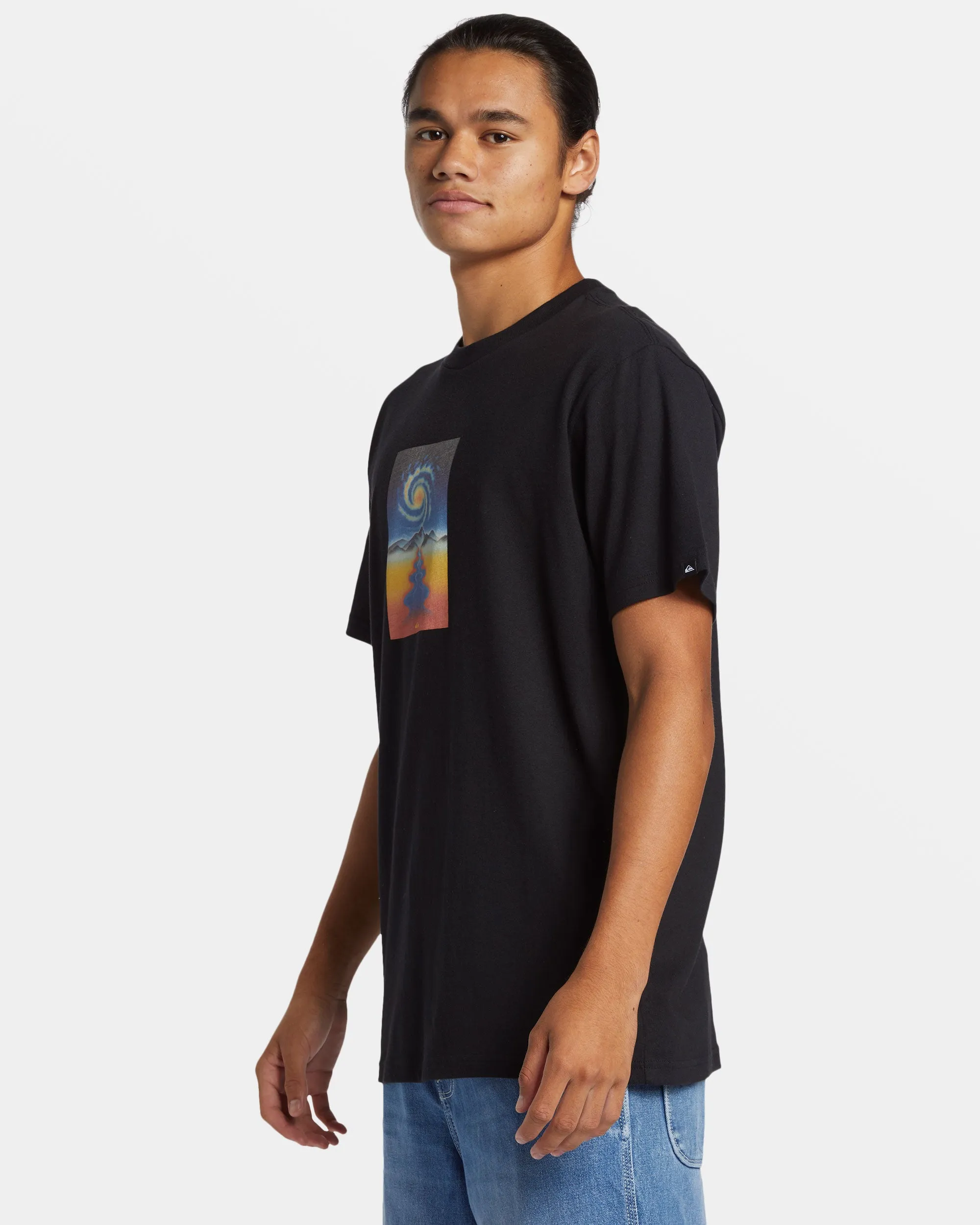 Cosmic Vibrations T-Shirt - Black sold by Quiksilver product image thumbnail 4
