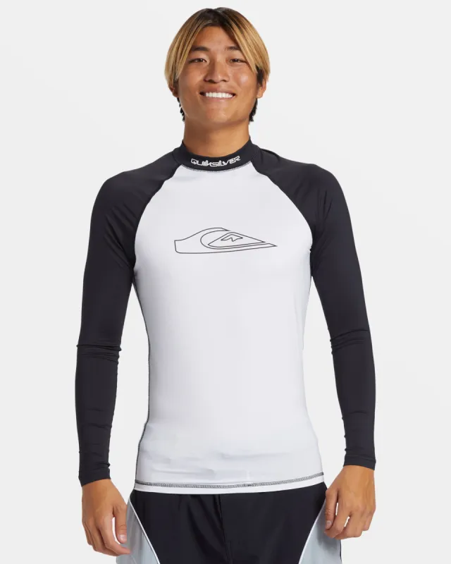 Mercury Long Sleeve Surf Tee - White sold by Quiksilver