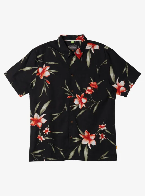 Waterman Night Bloomer Woven Shirt - Black Night Bloomer sold by Quiksilver