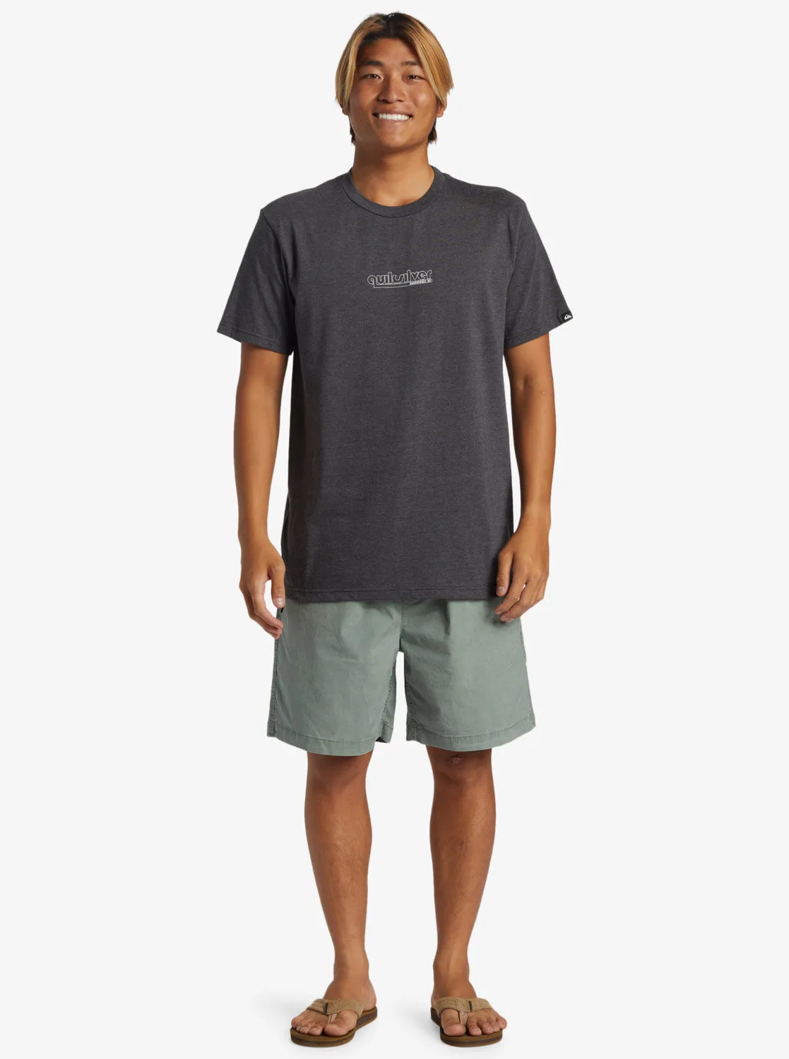 Decal T-Shirt - Charcoal Heather sold by Quiksilver product image thumbnail 4