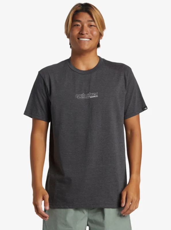 Decal T-Shirt - Charcoal Heather sold by Quiksilver