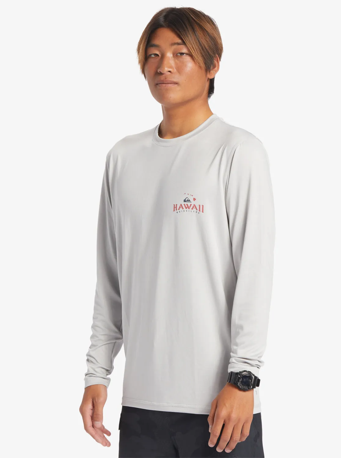 Hi Royalty Surf Long Sleeve UPF 50 Surf T-Shirt - Grey Violet sold by Quiksilver product image thumbnail 4