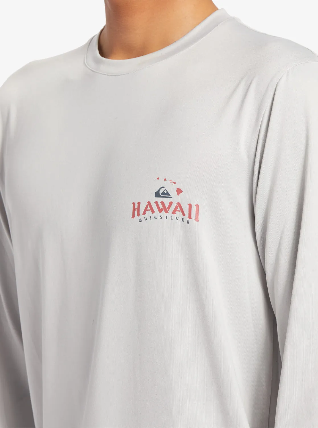 Hi Royalty Surf Long Sleeve UPF 50 Surf T-Shirt - Grey Violet sold by Quiksilver product image thumbnail 5