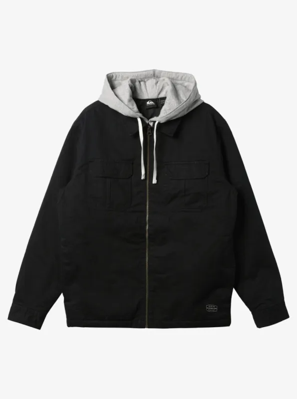 New Aitor Hooded Jacket - Black sold by Quiksilver