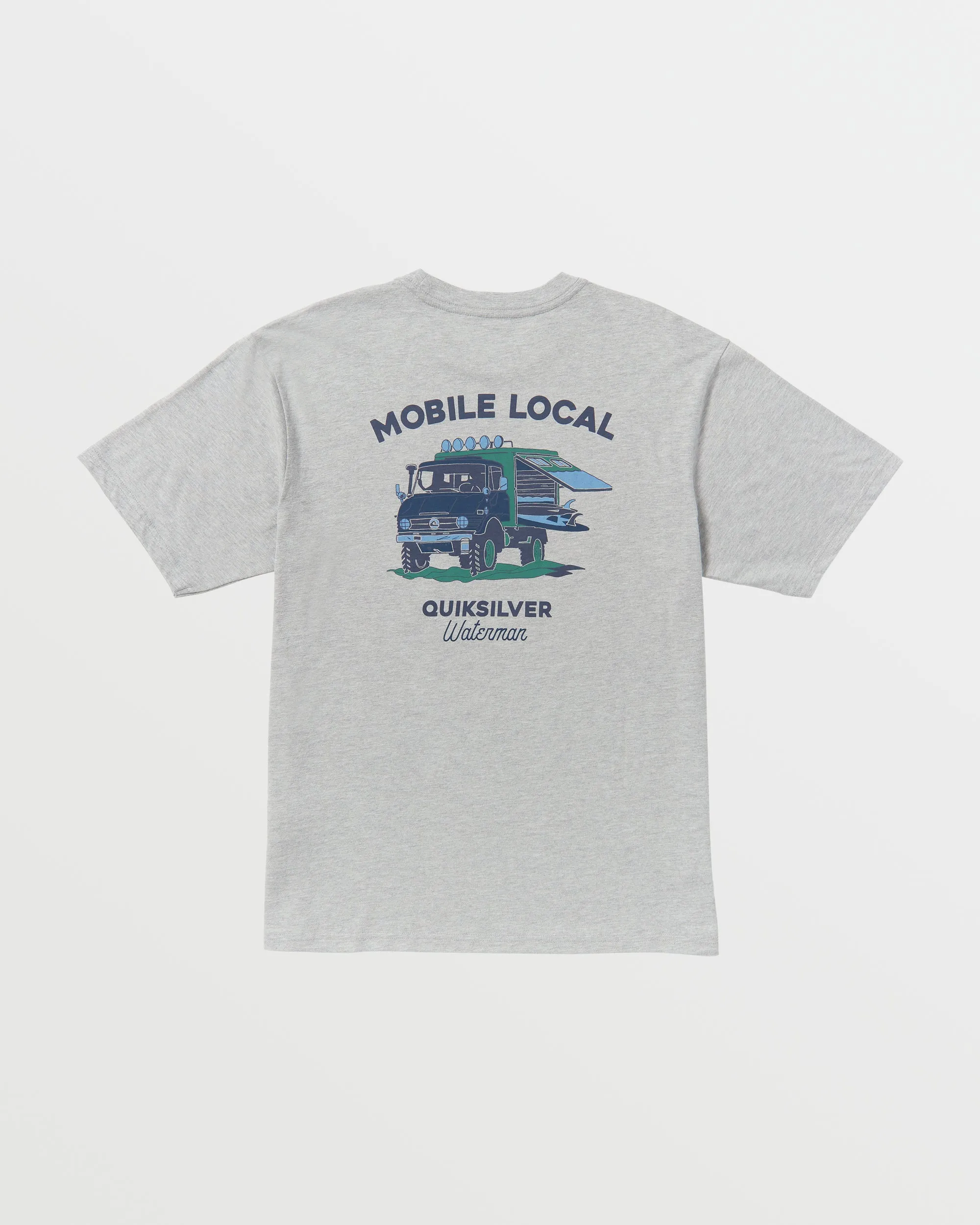 Waterman Mobile Local T-Shirt - Athletic Heather sold by Quiksilver