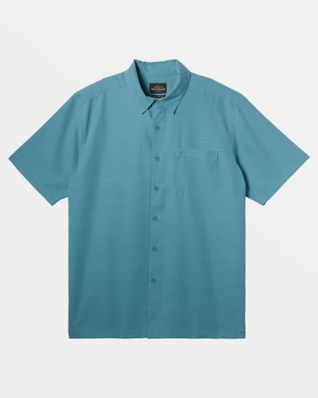 Waterman Centinela Premium Anti-Wrinkle Shirt - Reef Waters Centinella sold by Quiksilver