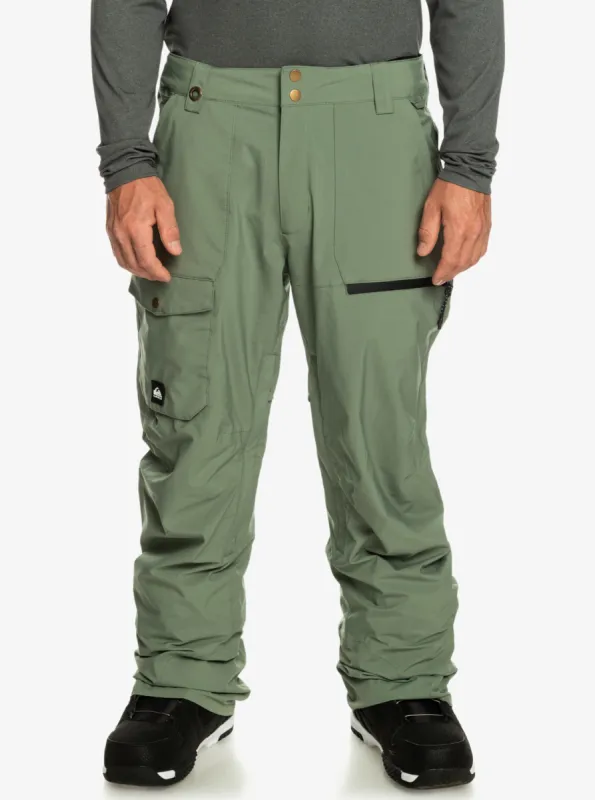 Utility Shell Snow Pants - Laurel Wreath sold by Quiksilver