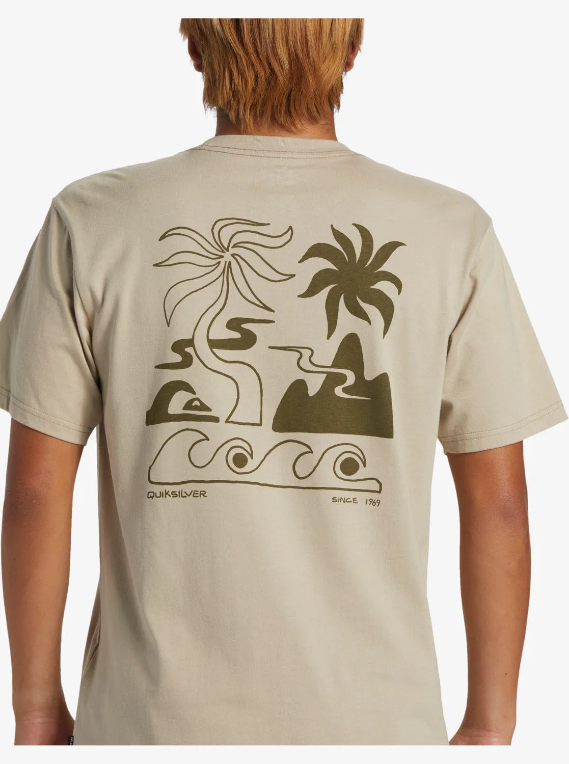 Tropical Breeze T-Shirt - Plaza Taupe sold by Quiksilver product image thumbnail 5