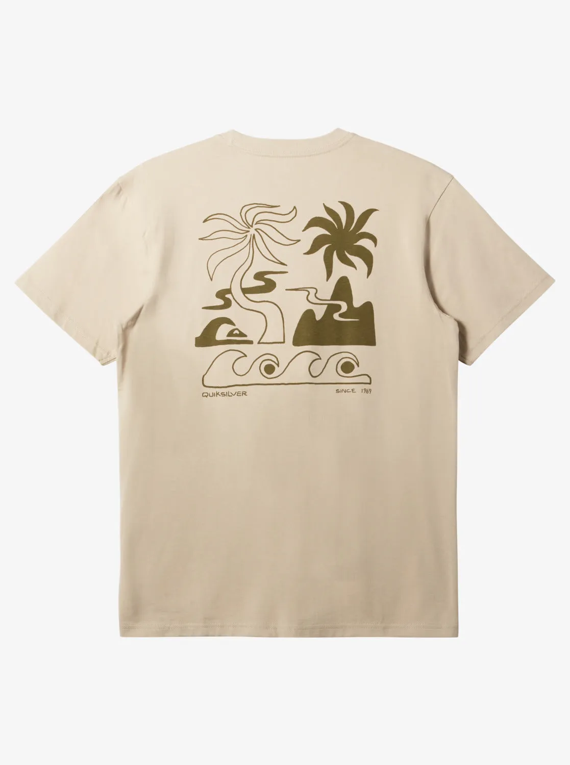 Tropical Breeze T-Shirt - Plaza Taupe sold by Quiksilver product image thumbnail 2