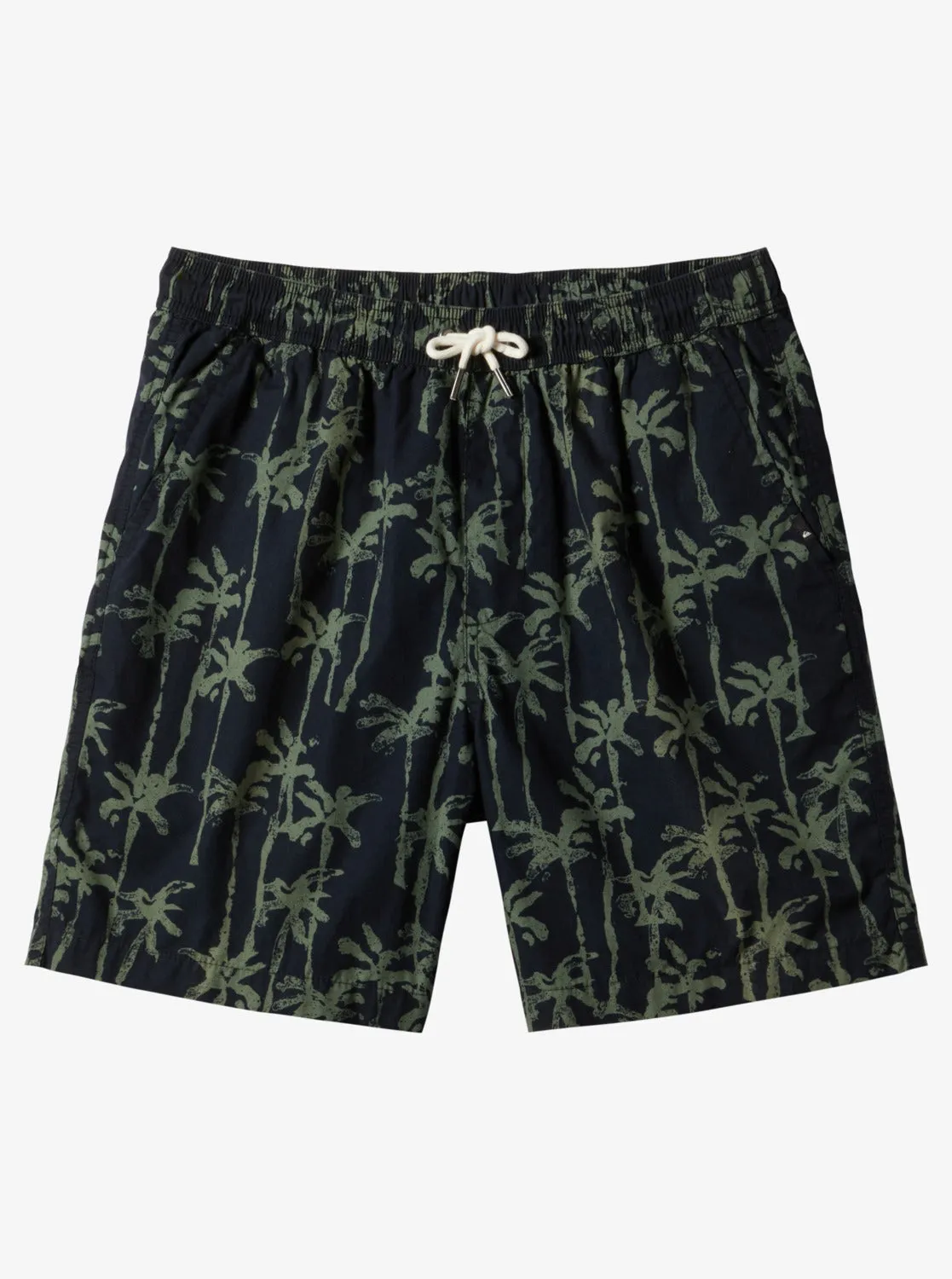 Taxer Print Elastic Waist Shorts - Laurel Wreath Painted Palms sold by Quiksilver product image thumbnail 3