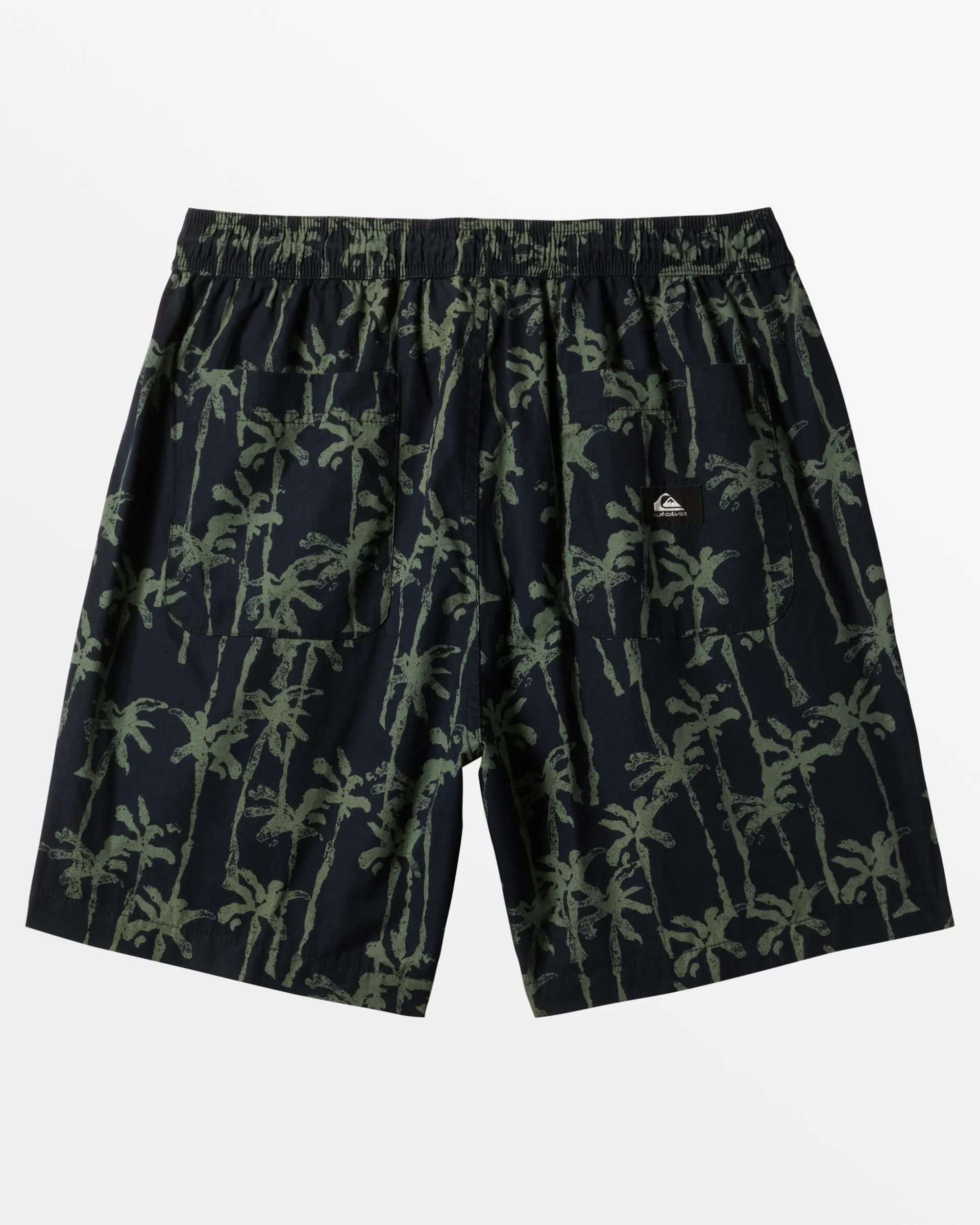 Taxer Print Elastic Waist Shorts - Laurel Wreath Painted Palms sold by Quiksilver product image thumbnail 2