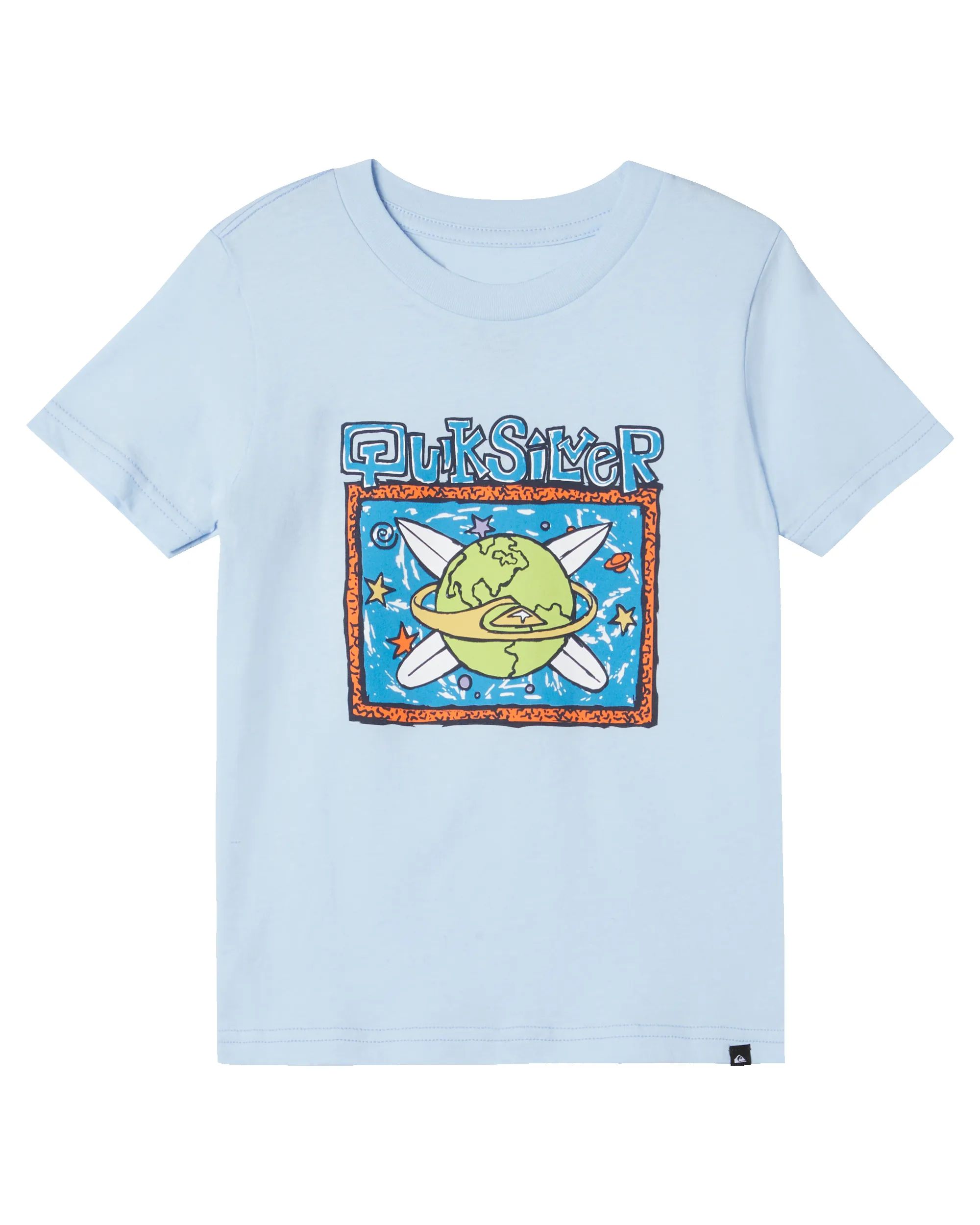Boys 2-7 Surf The Earth Kt0 T-Shirt - Clear Sky sold by Quiksilver