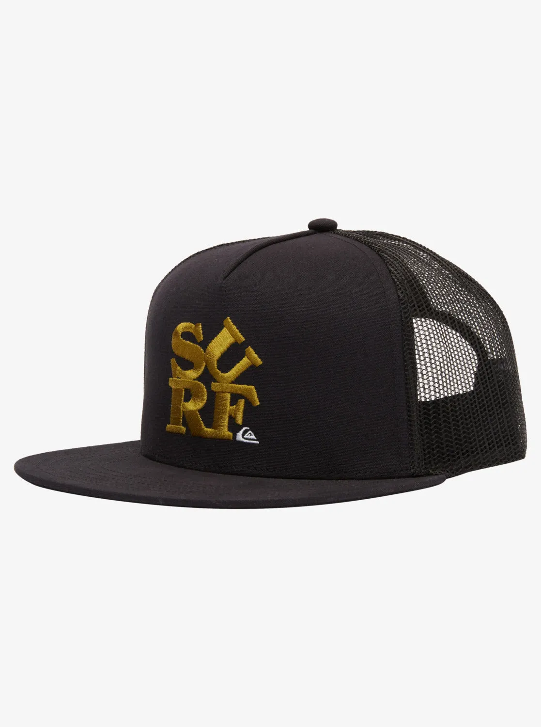Oasis Trucker Snapback Hat - Black sold by Quiksilver