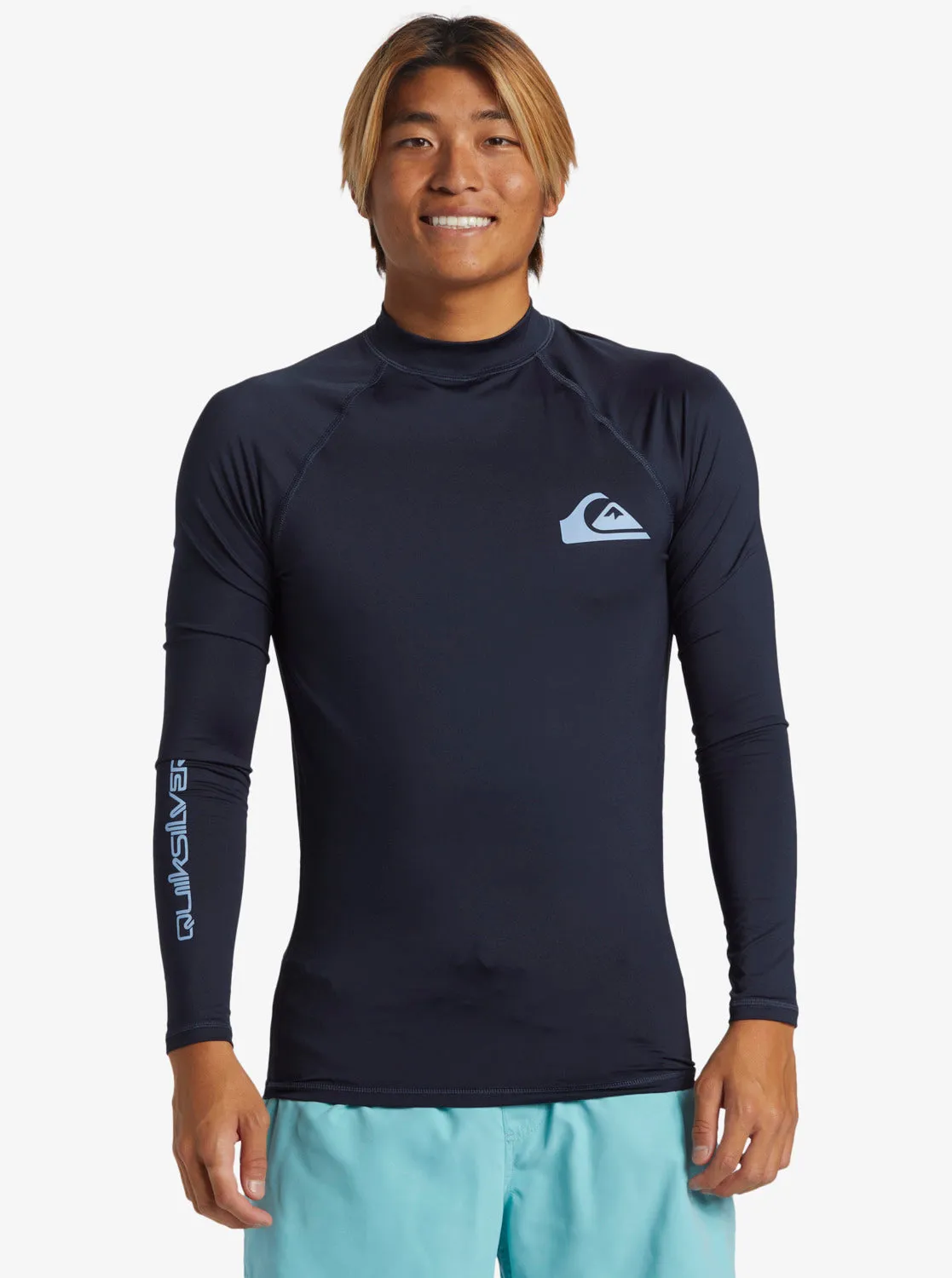 Everyday UPF 50 Long Sleeve Rashguard - Dark Navy sold by Quiksilver product image thumbnail 3