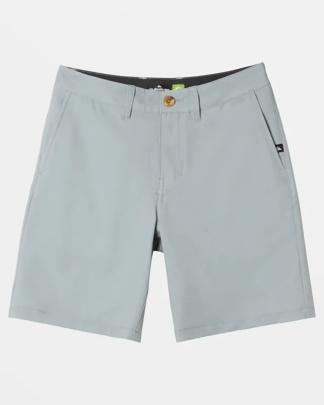 Boys 8-16 Union Amphibian 17" Hybrid Shorts - Quarry sold by Quiksilver