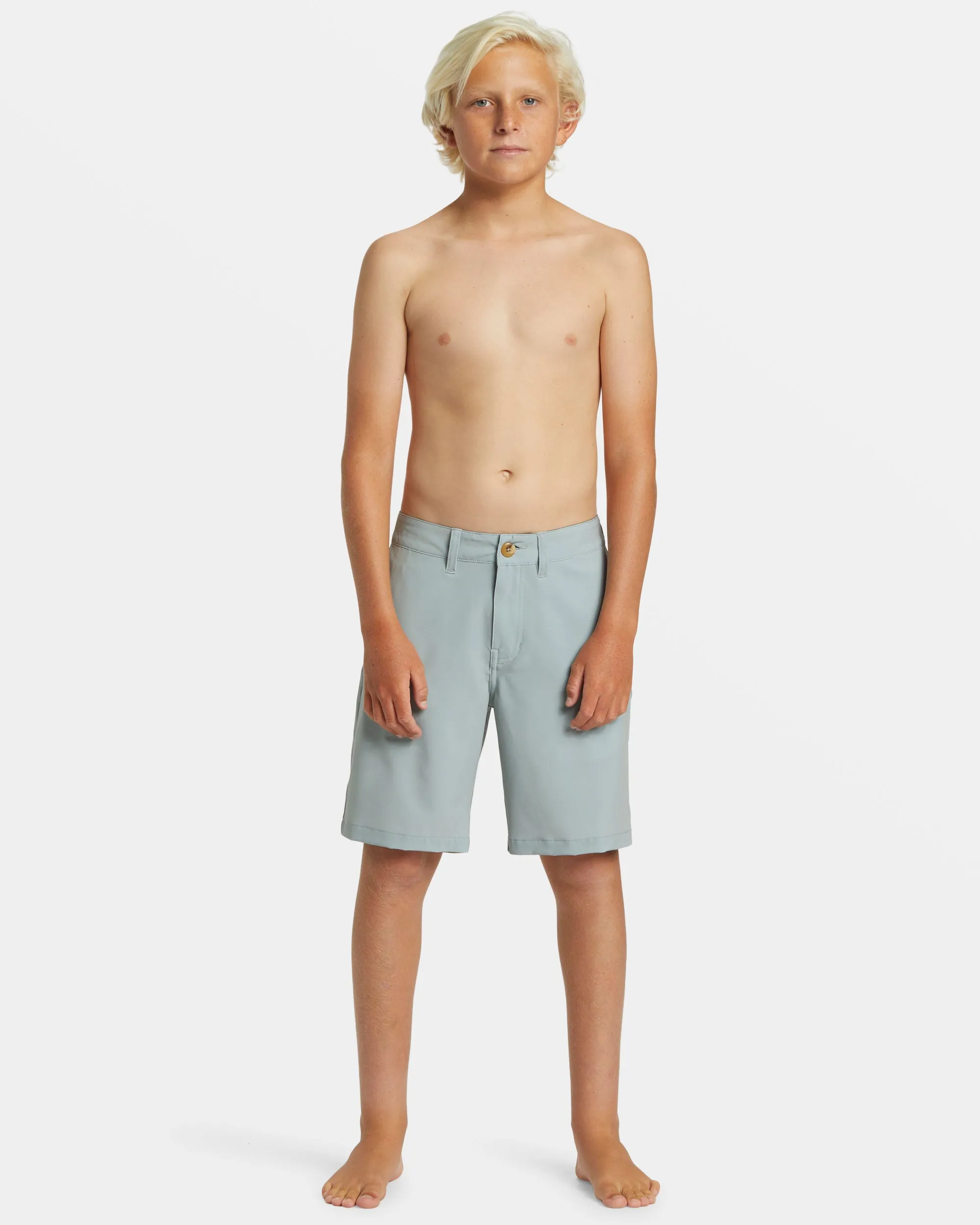 Boys 8-16 Union Amphibian 17" Hybrid Shorts - Quarry sold by Quiksilver product image thumbnail 2