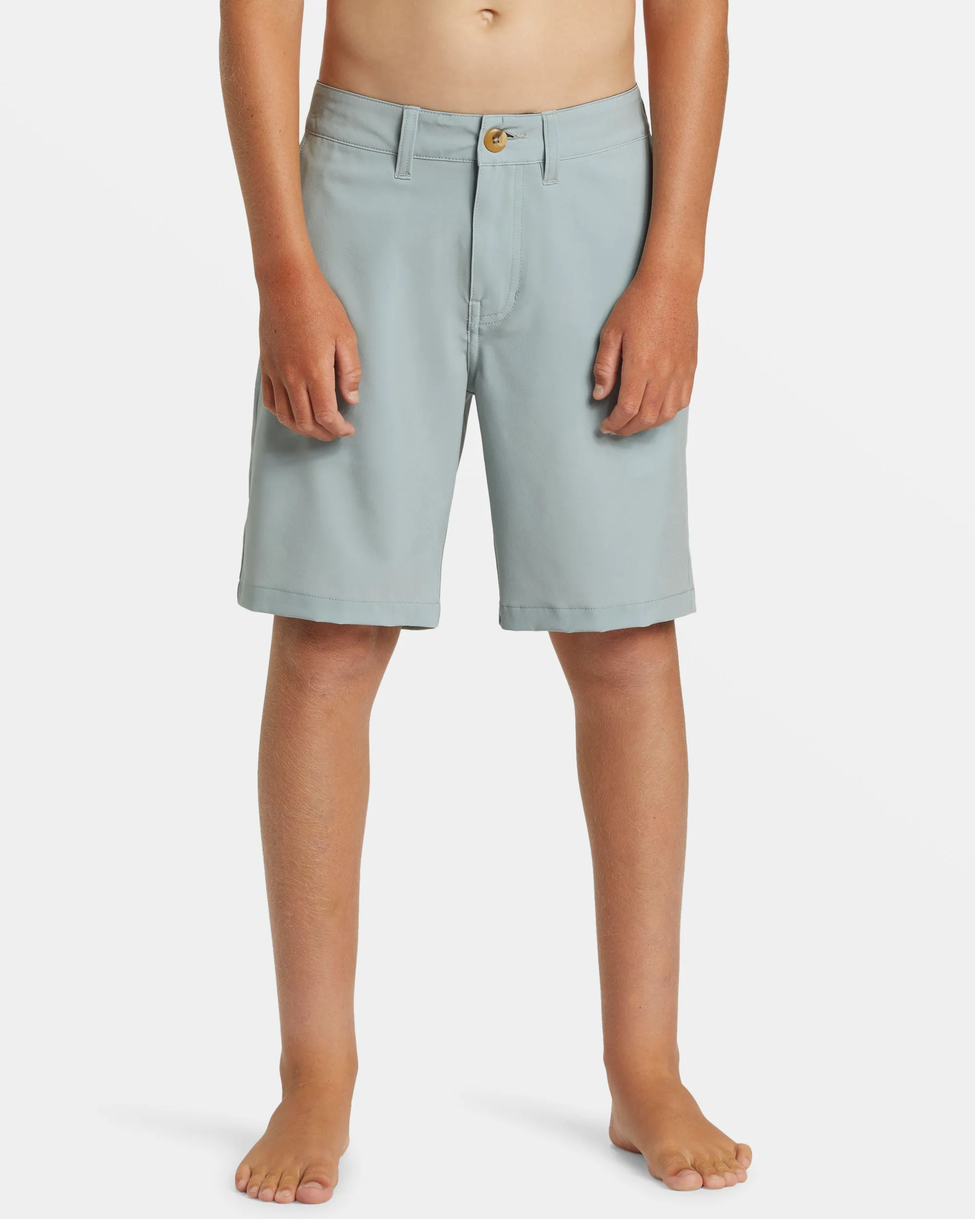 Boys 8-16 Union Amphibian 17" Hybrid Shorts - Quarry sold by Quiksilver product image thumbnail 4