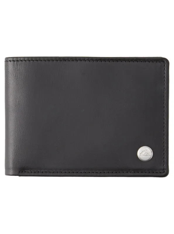 Mac Tri-Fold Leather Wallet - sold by Quiksilver