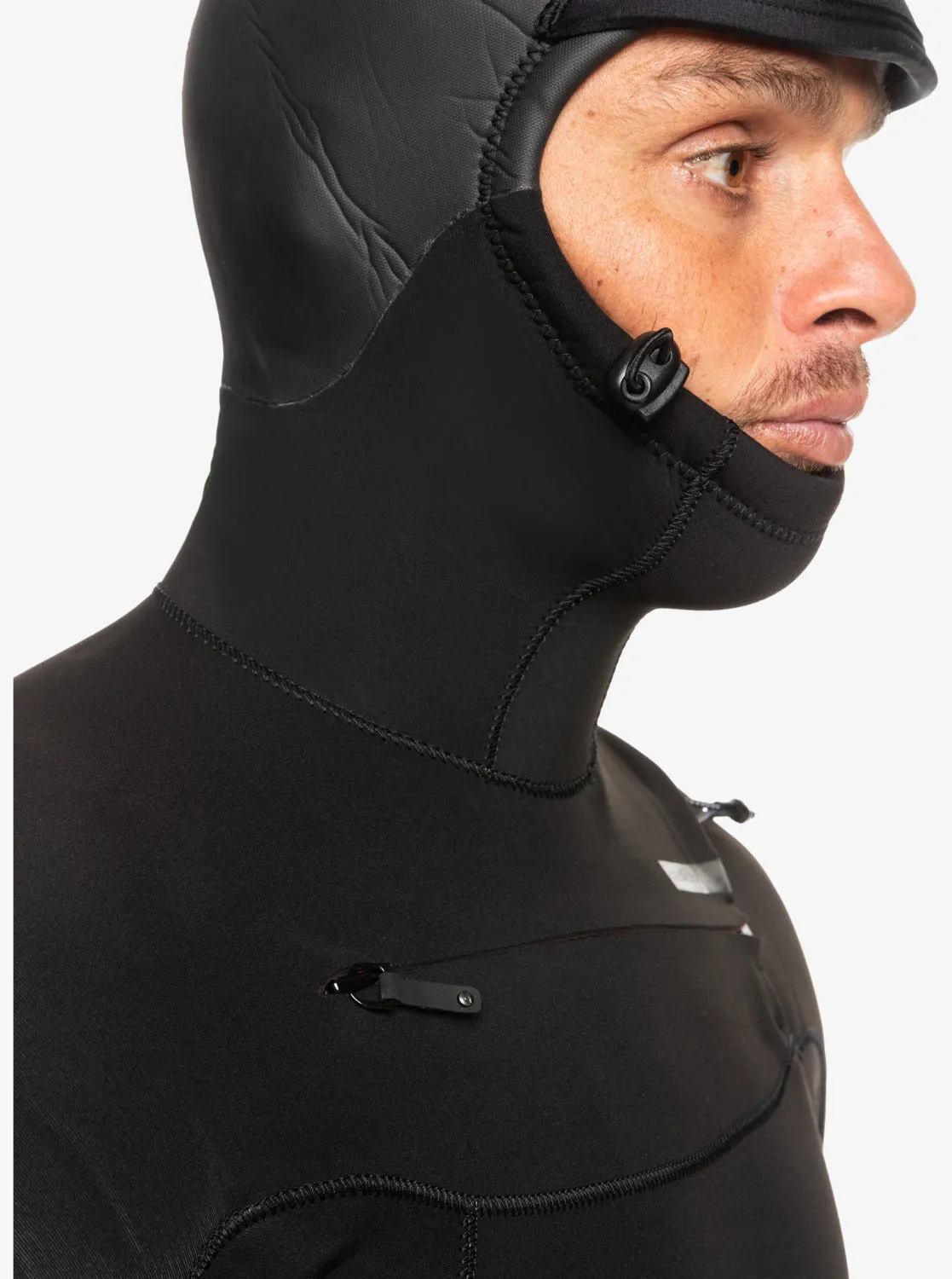 4/3 Everyday Sessions Hooded Chest-Zip Wetsuit - Black sold by Quiksilver product image thumbnail 4