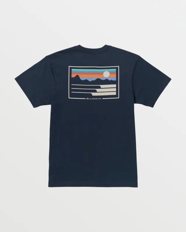 Land And Sea T-Shirt - Dark Navy sold by Quiksilver