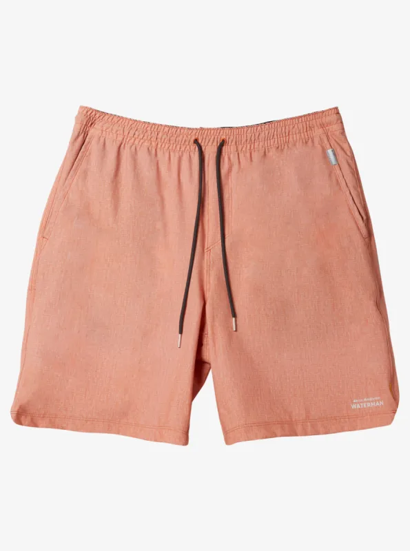 Waterman Mako Amphibian 17" Hybrid Shorts - Mango sold by Quiksilver