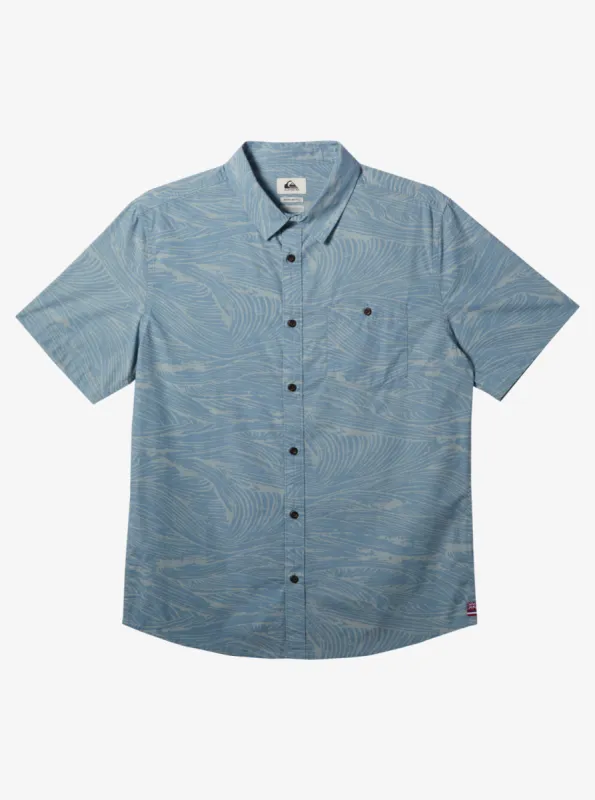 Hawaii Flow Hawaiian Shirt - Blue Shadow sold by Quiksilver