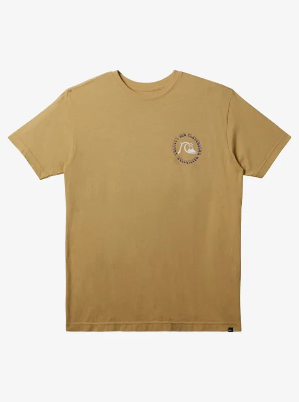 Protect Our Playground T-Shirt - Taos Taupe made by Quiksilver