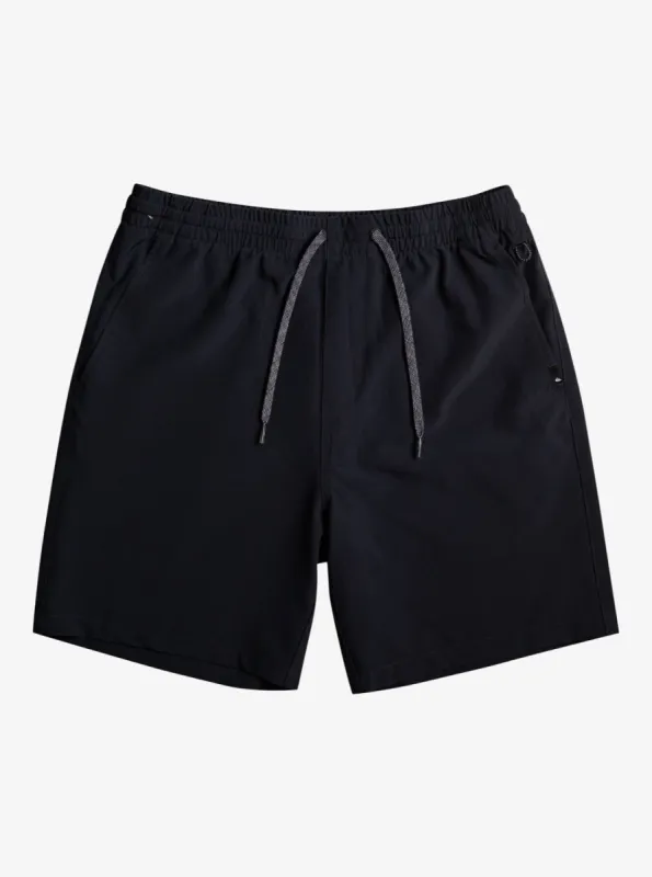 Boys 2-7 Ocean Elastic Waist 14" Amphibian Boardshorts - Black sold by Quiksilver
