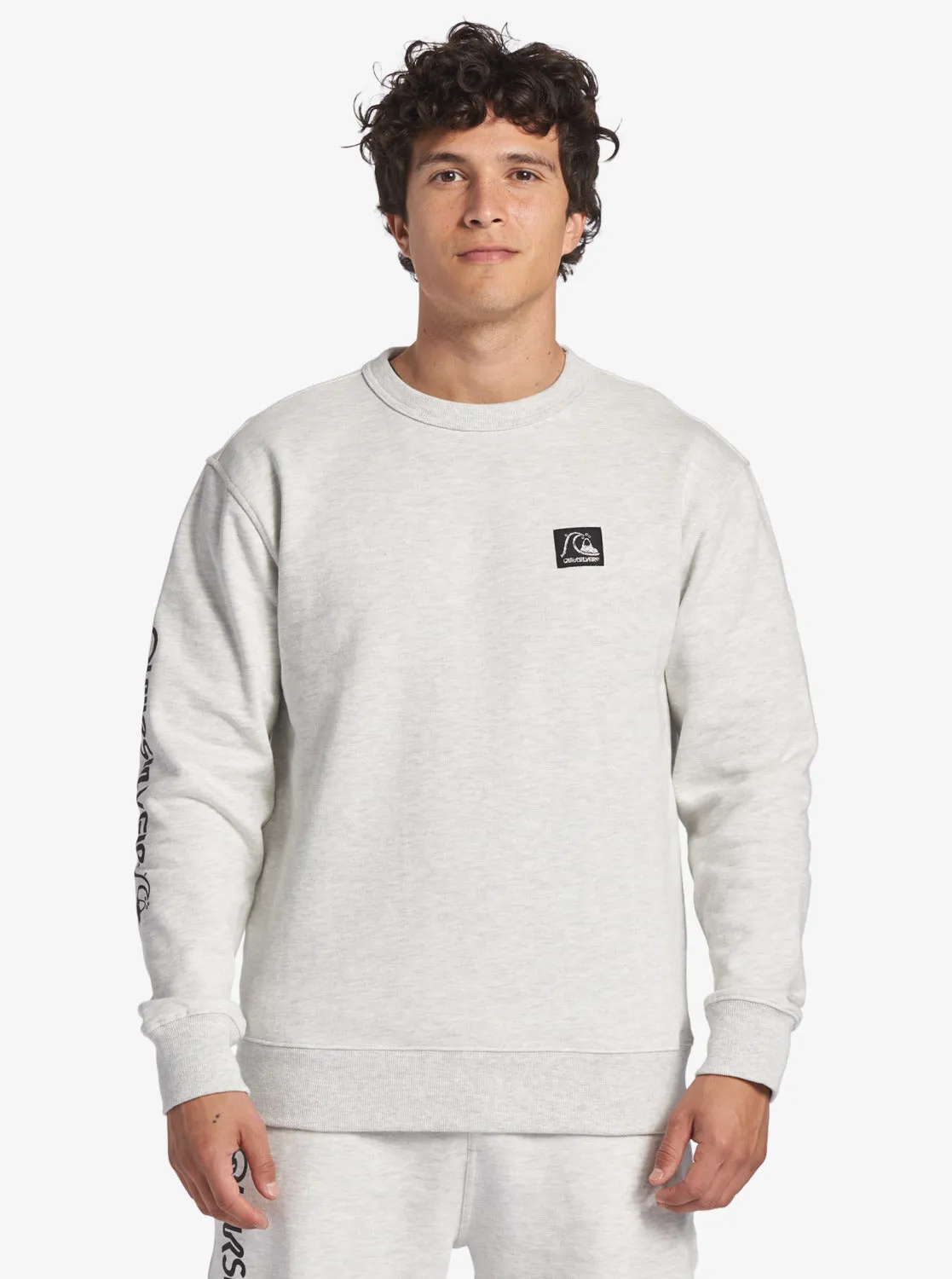 The Original Sweatshirt - White Marble Heather sold by Quiksilver product image thumbnail 3