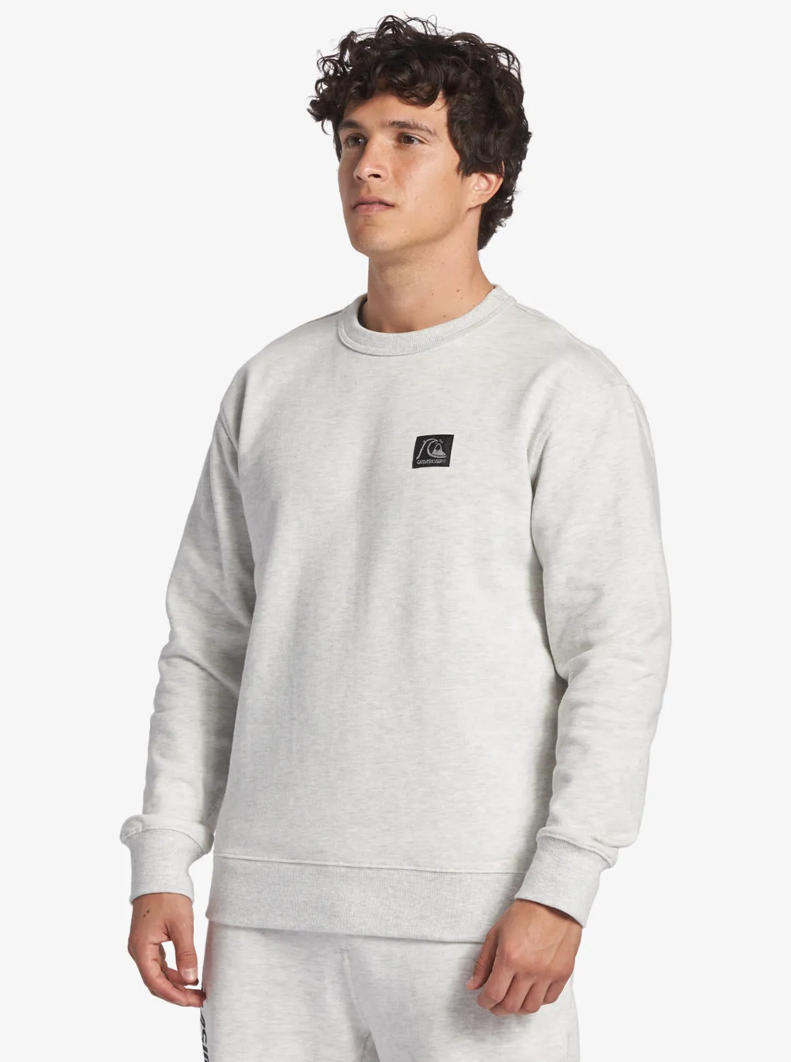 The Original Sweatshirt - White Marble Heather sold by Quiksilver product image thumbnail 4