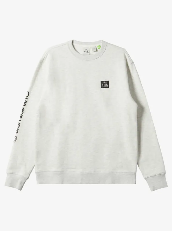 The Original Sweatshirt - White Marble Heather sold by Quiksilver