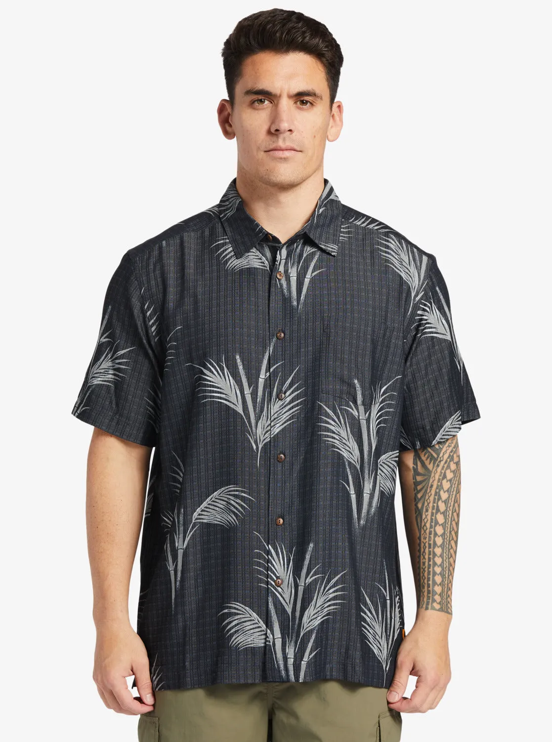 Waterman Skipped Out Woven Shirt - Black Skipped Out sold by Quiksilver product image thumbnail 3