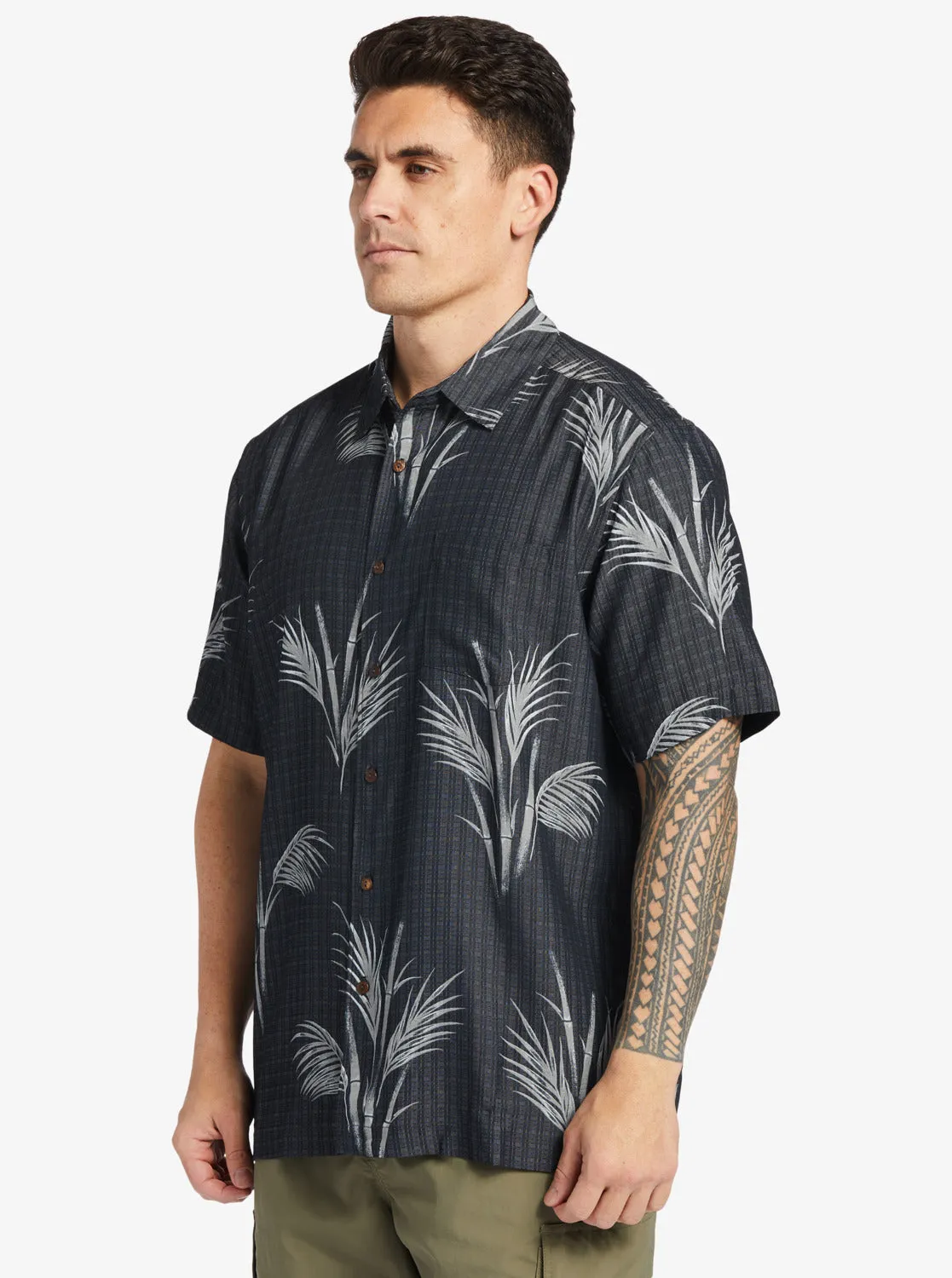 Waterman Skipped Out Woven Shirt - Black Skipped Out sold by Quiksilver product image thumbnail 4
