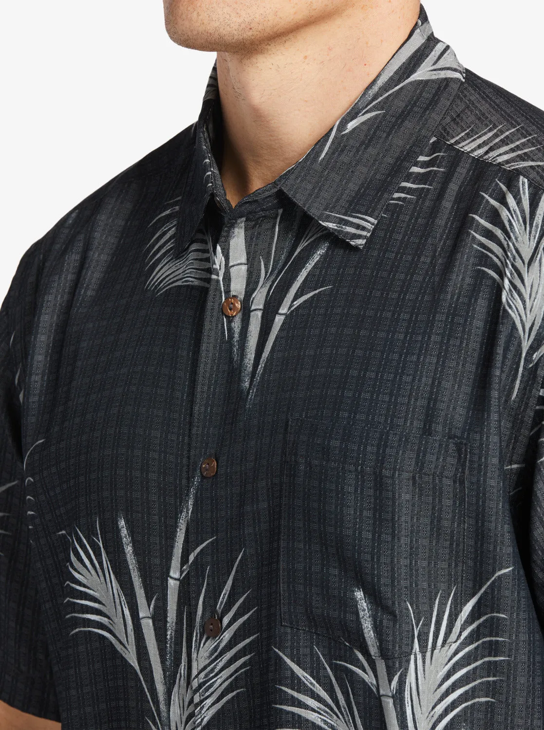Waterman Skipped Out Woven Shirt - Black Skipped Out sold by Quiksilver product image thumbnail 5