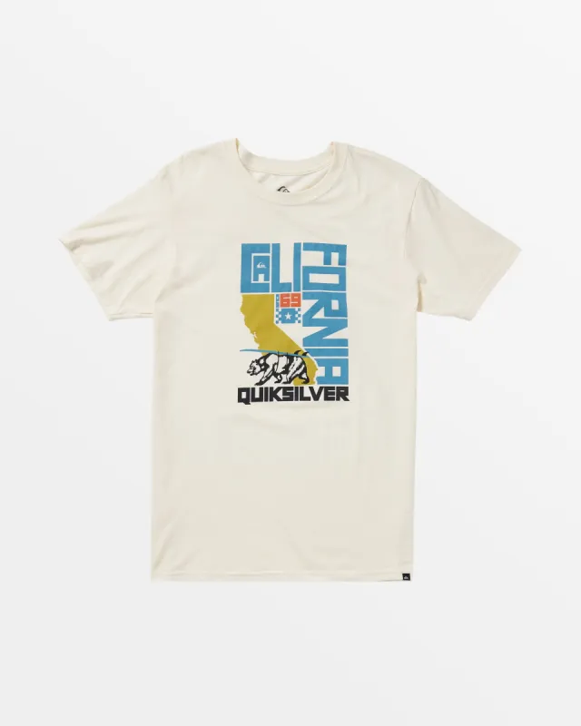 California Coastal Travel T-Shirt - Birch sold by Quiksilver