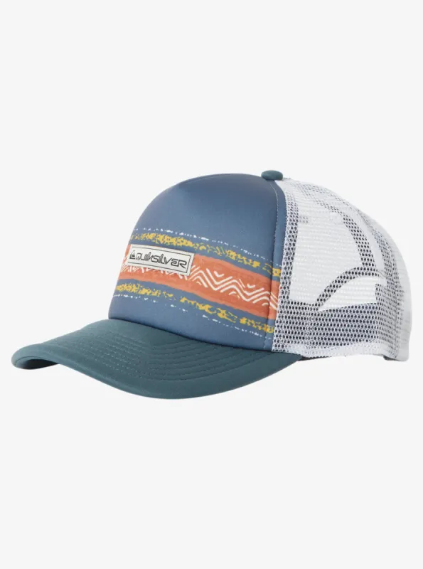 Vulture Coop Trucker Hat - Dark Slate made by Quiksilver