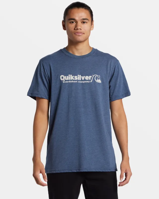 Twinnies Mod T-Shirt - Dark Denim Heather made by Quiksilver
