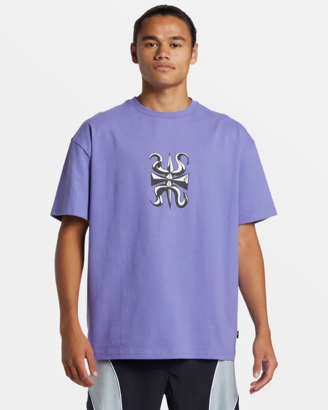 Trident T-Shirt - Corsican Blue sold by Quiksilver