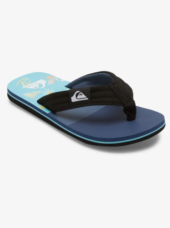 Boys 8-16 Molokai Layback Sandals - Blue/Blue/Grey sold by Quiksilver