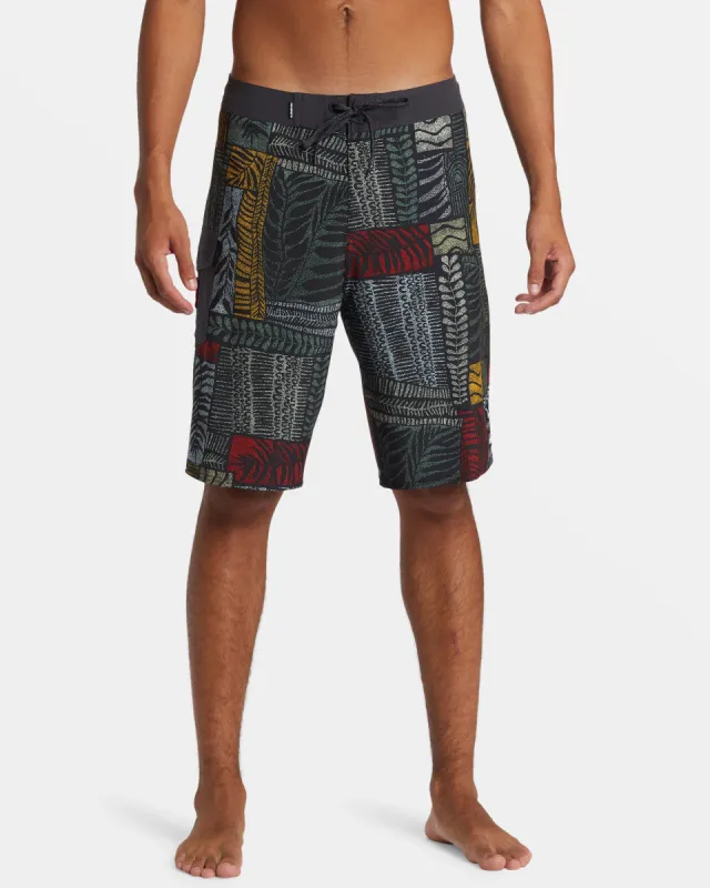 Surfsilk Hawaii Tropics 21" Boardshorts - Tarmac sold by Quiksilver