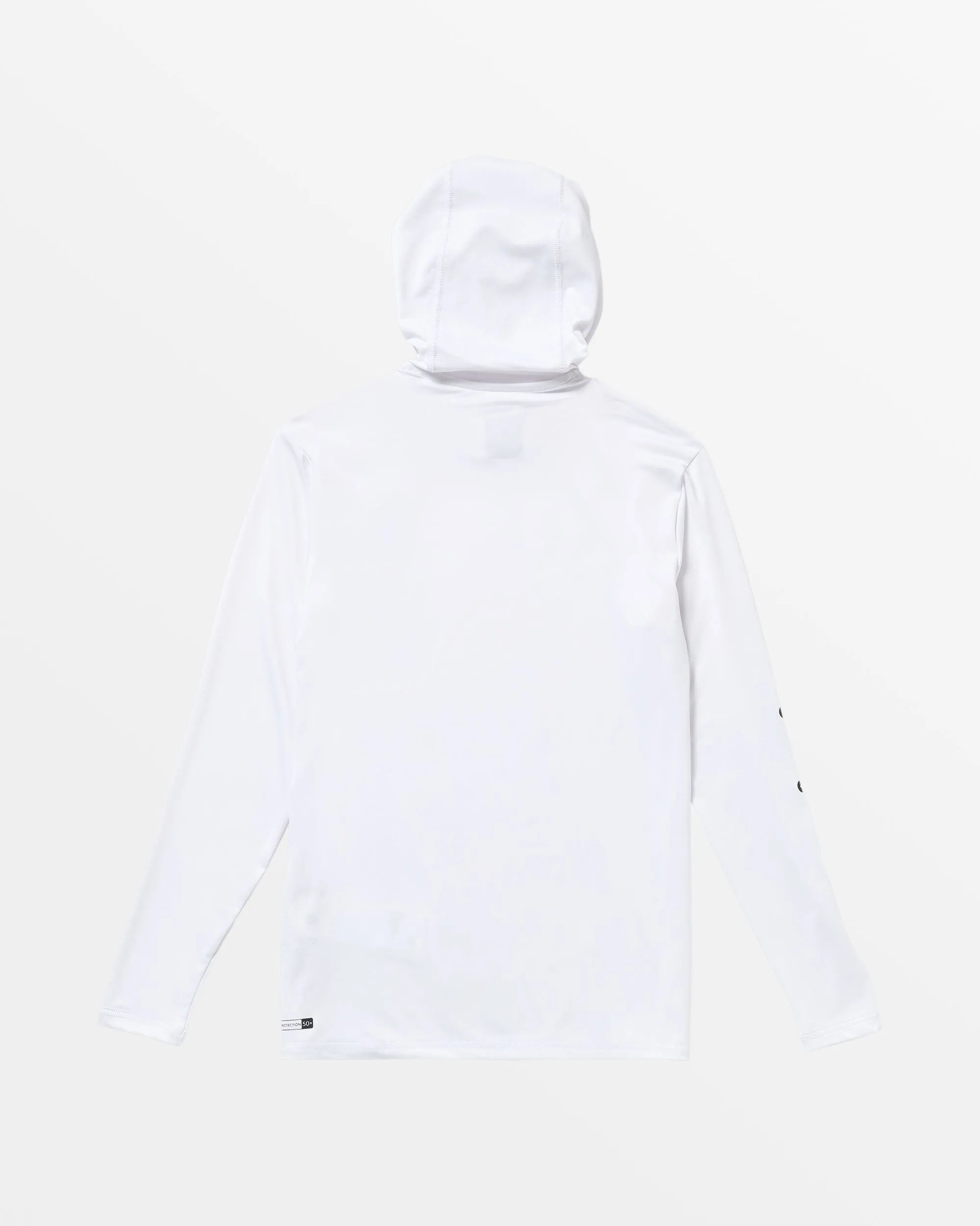 Boys 8-16 Omni Session Hooded UPF 50 Rashguard - White sold by Quiksilver product image thumbnail 2