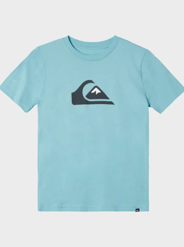 Boys 8-16 Comp Logo T-Shirt - Reef Waters sold by Quiksilver