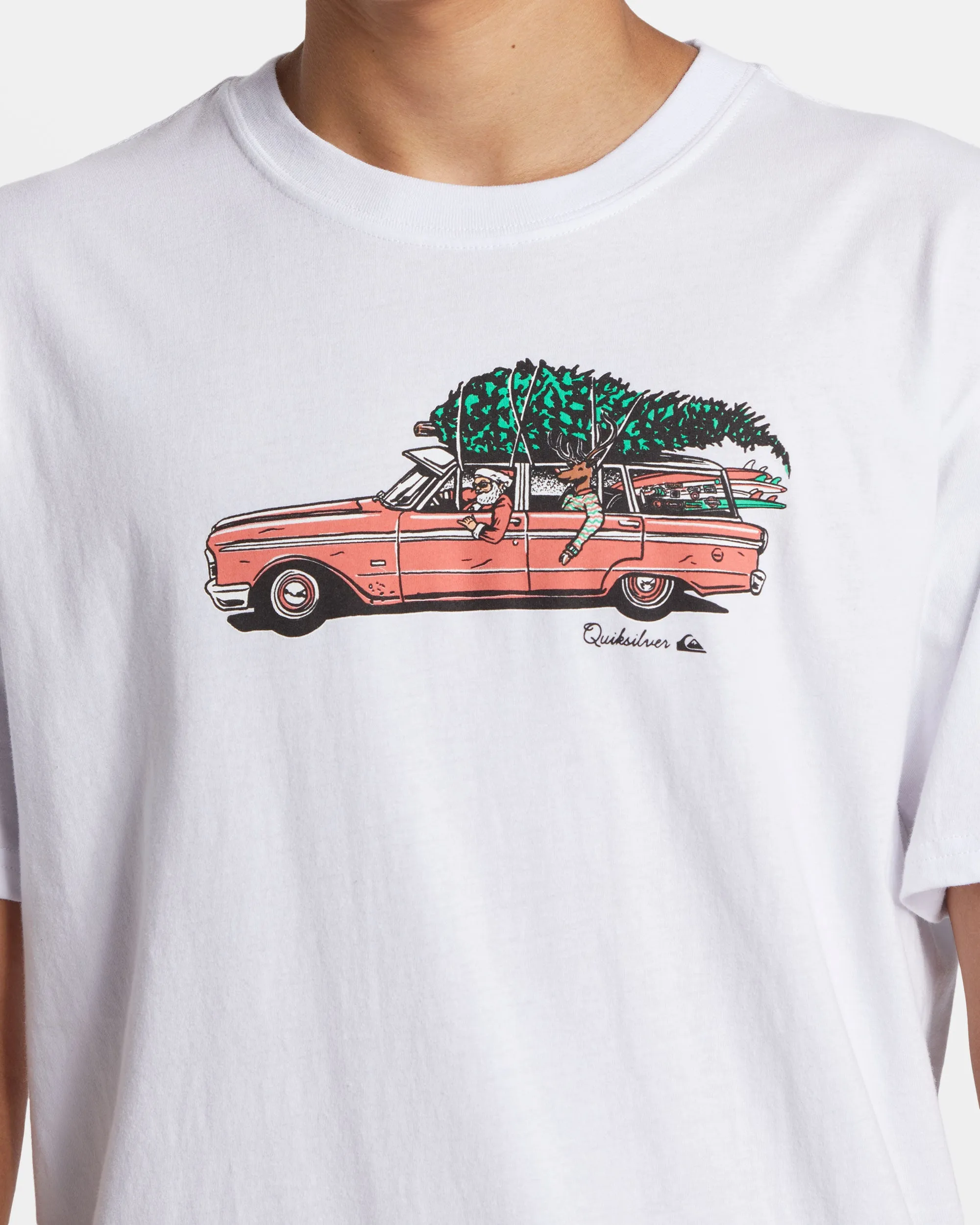 Holidaaayz T-Shirt - White sold by Quiksilver product image thumbnail 5