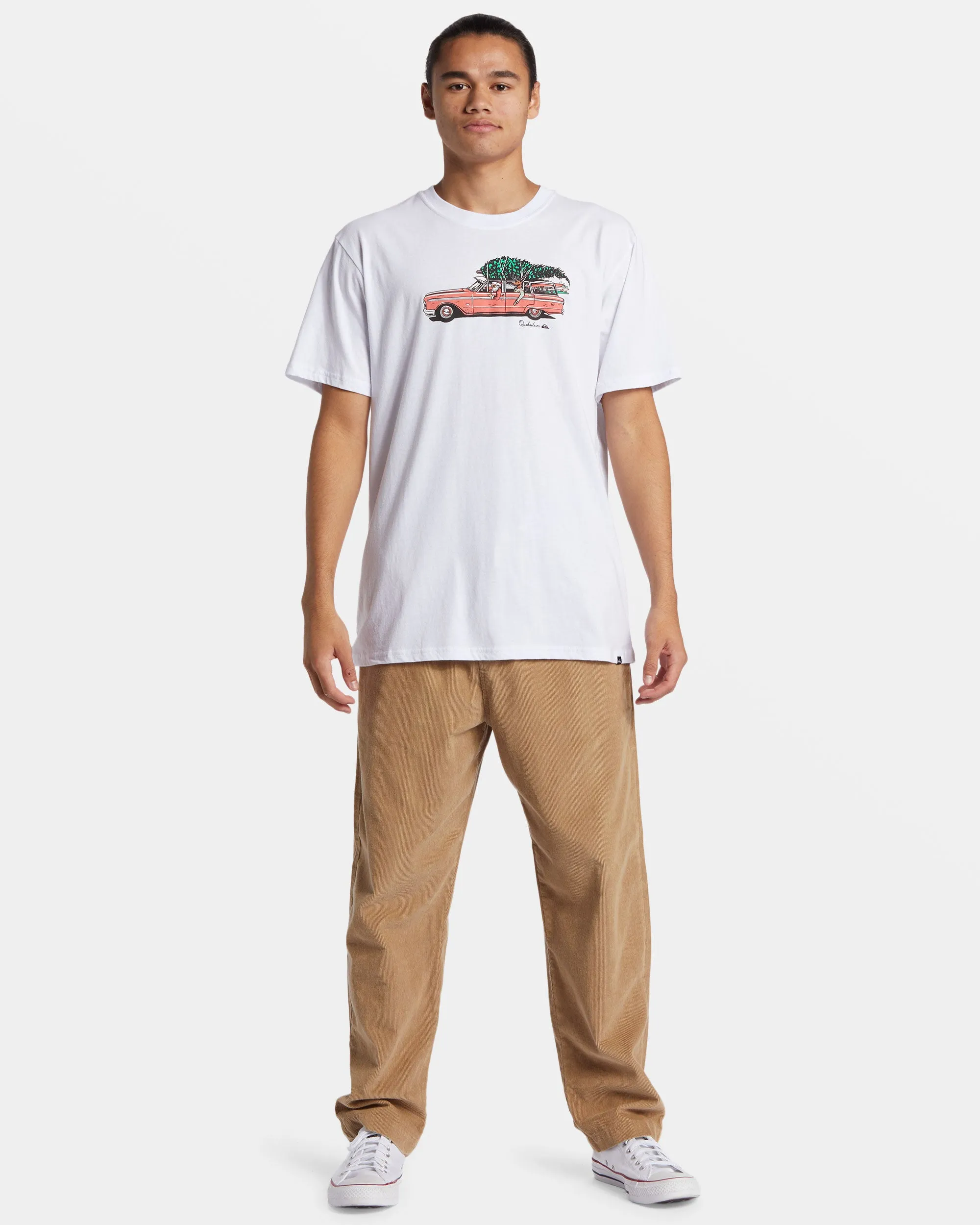 Holidaaayz T-Shirt - White sold by Quiksilver product image thumbnail 3