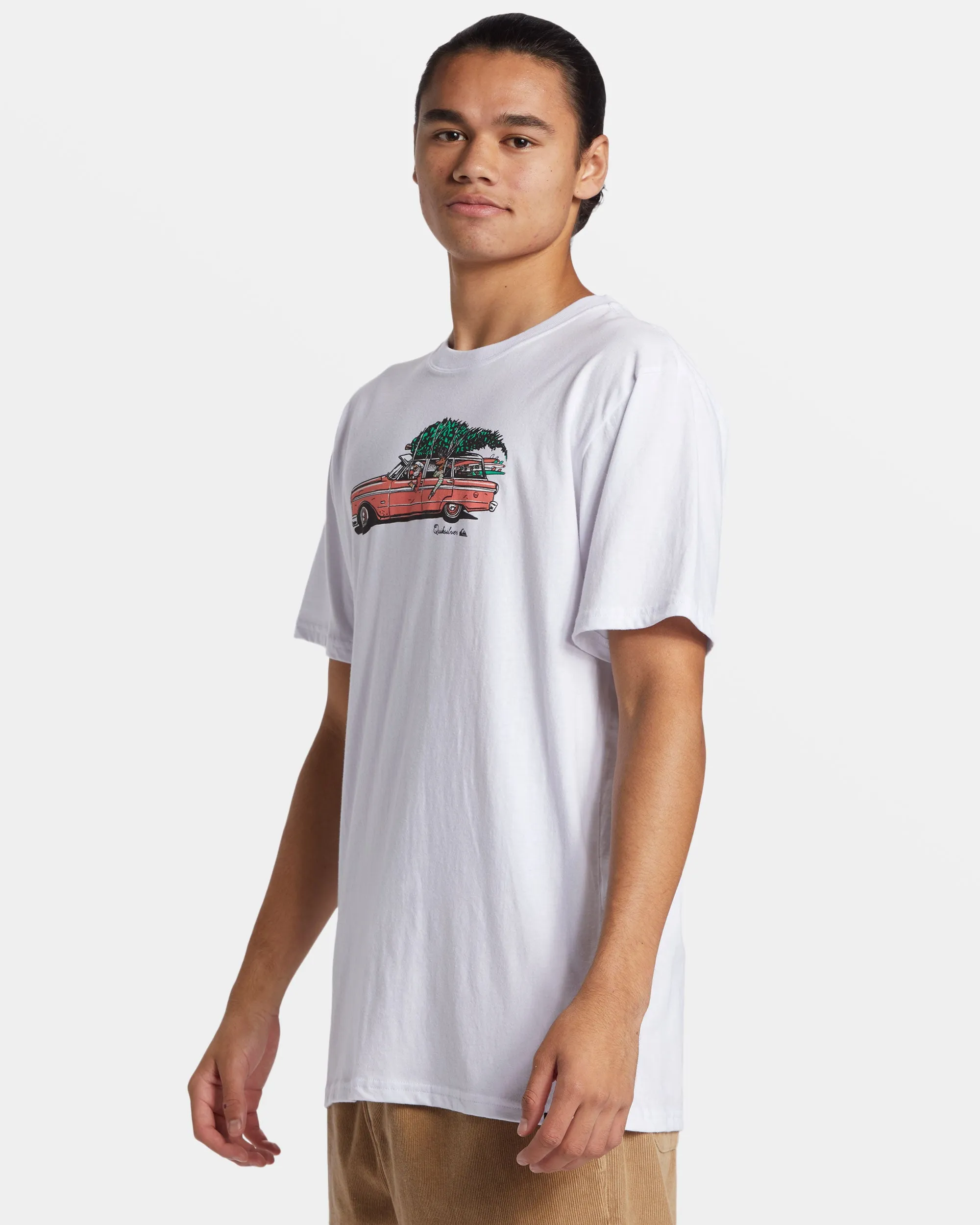 Holidaaayz T-Shirt - White sold by Quiksilver product image thumbnail 4