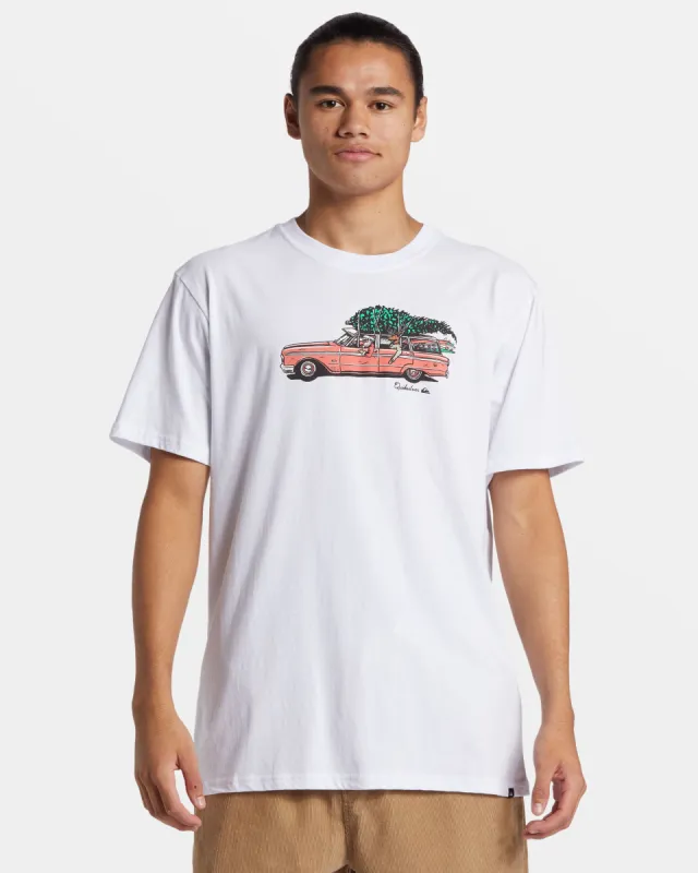 Holidaaayz T-Shirt - White made by Quiksilver