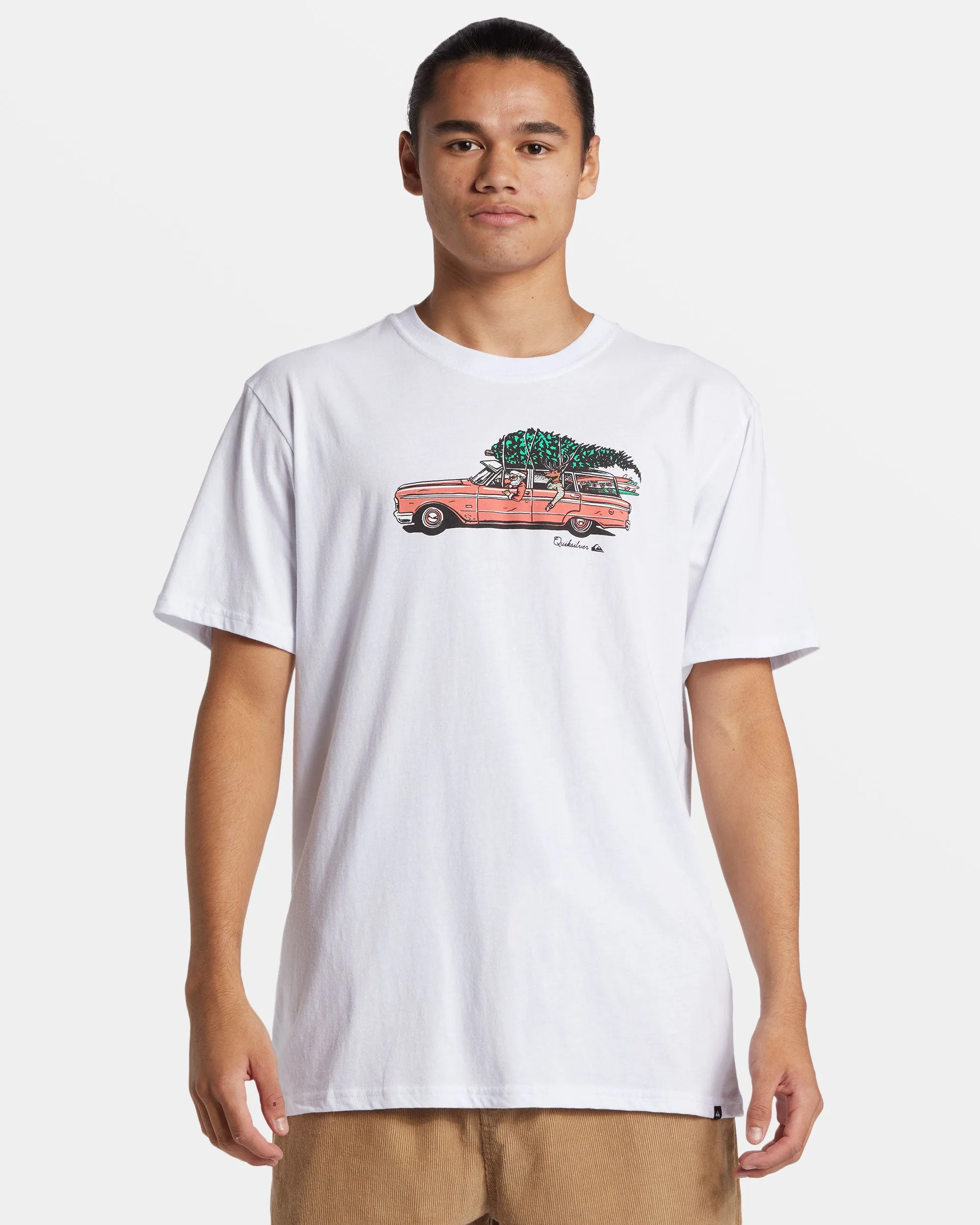 Holidaaayz T-Shirt - White sold by Quiksilver