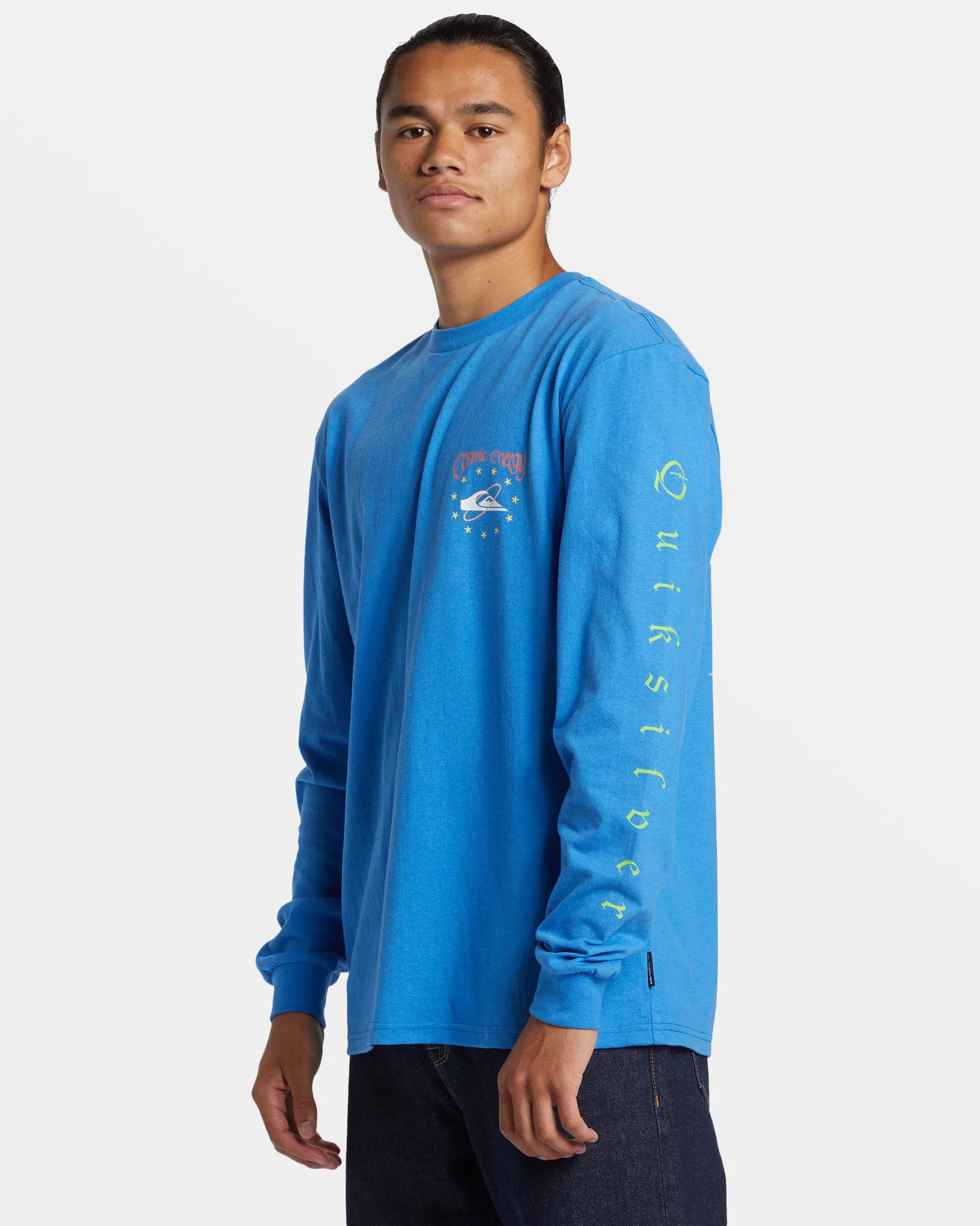 Cosmic Long Sleeve T-Shirt - Nebulas Blue sold by Quiksilver product image thumbnail 4